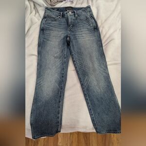 White House Black Market Blue Ankle Jeans